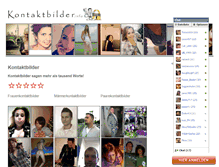 Tablet Screenshot of kontaktbilder.info